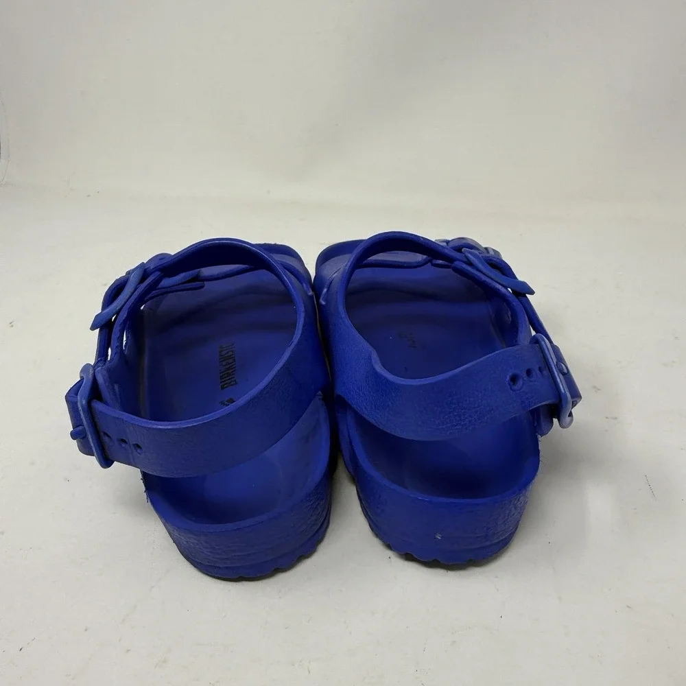 Birkenstock Milano Essentials Kids EVA Sandals Toddler Size 20 US 12- 12.5 Blue